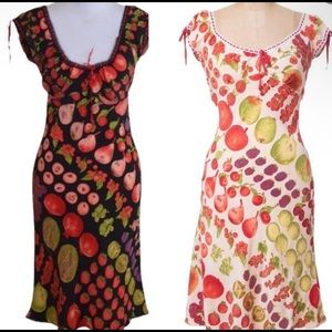 ISO: Betsey Johnson Fruit Silk Dress